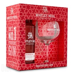 Whitley Neill Raspberry Gin One Glass Set 700ml