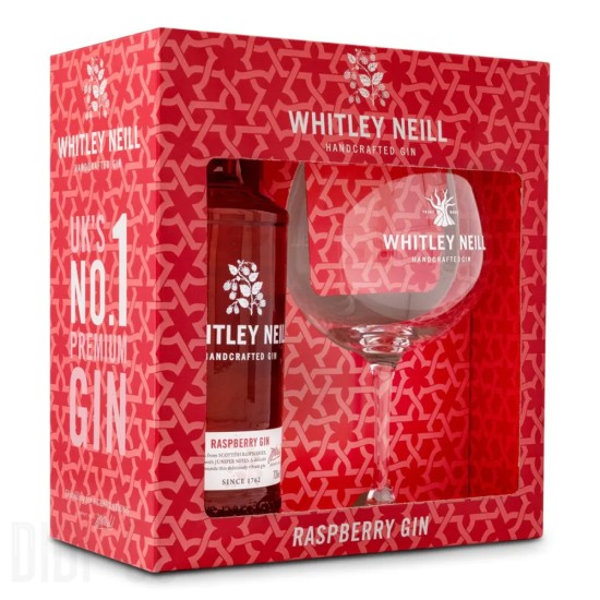 Whitley Neill Raspberry Gin One Glass Set 700ml