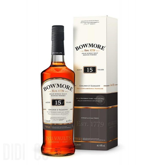 Bowmore 15 Year Old 1l Single Malt Scotch Whisky