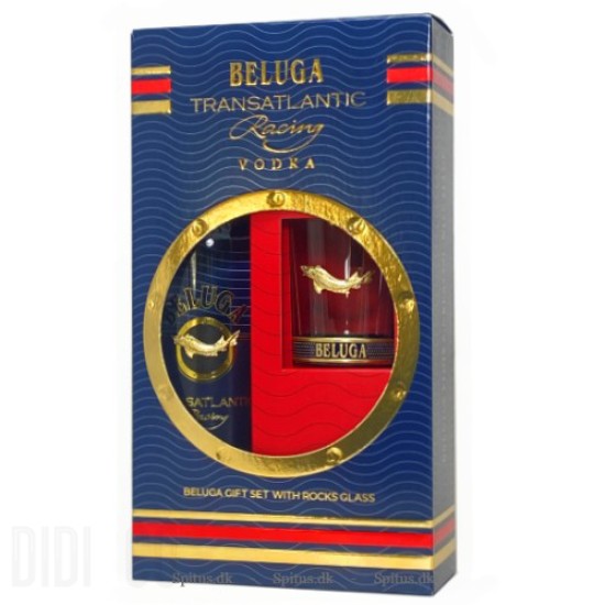 Vodka Beluga Transatlantic Racing Gift Glass 700ml