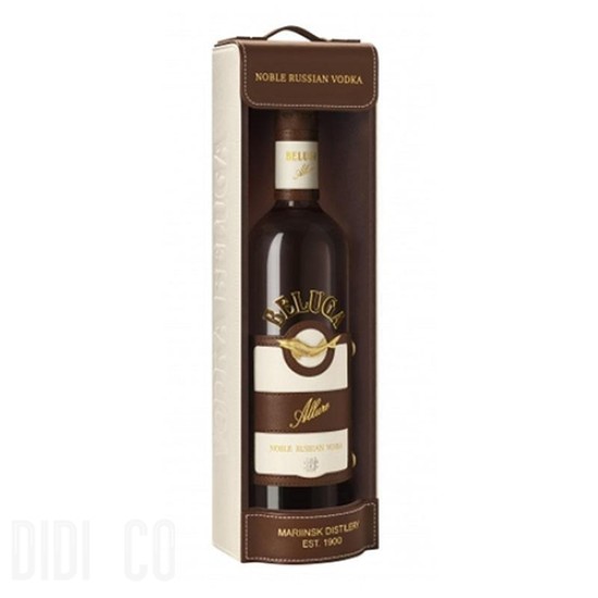 Vodka Beluga Allure In Leather Set 700ml